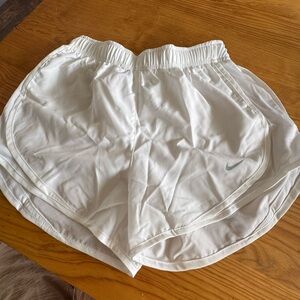 Nike Women's White Athletic Shorts